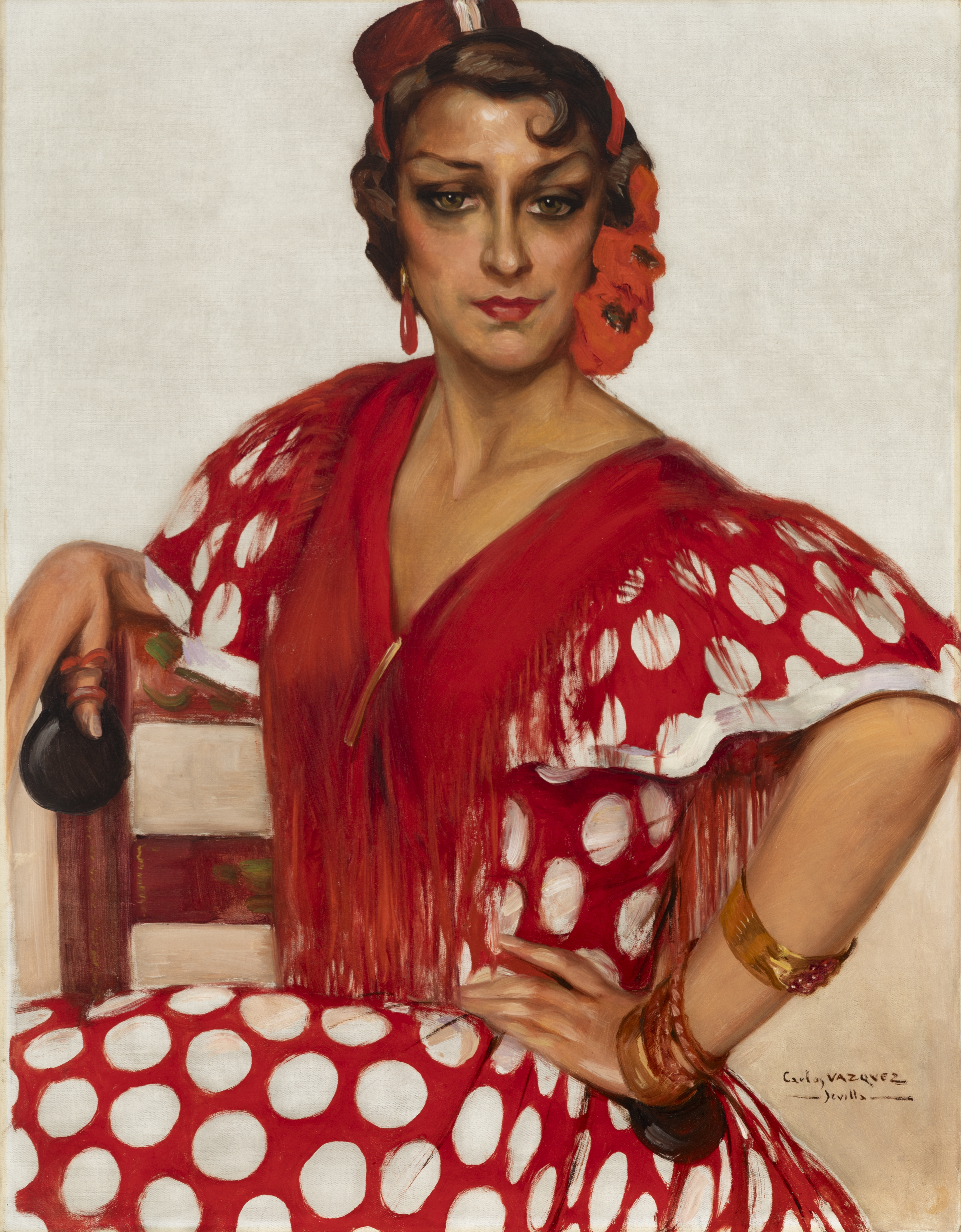 CARLOS VÁZQUEZ ÚBEDA - Portrait of Fernando de Torres as “Mirko”, 1938-1939